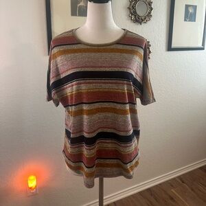 Lavish Mutli-Striped Top